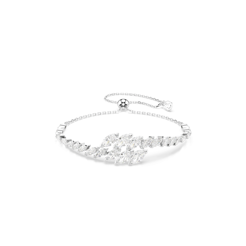 swarovski mesmera set  set  3   marquise cut  white  rhodium plated