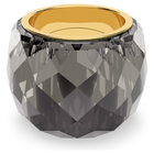 swarovski nirvana ring gray gold tone pvd