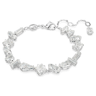 swarovski mesmera bracelet mixed cuts white rhodium plated