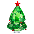swarovski joyful holiday tree  green