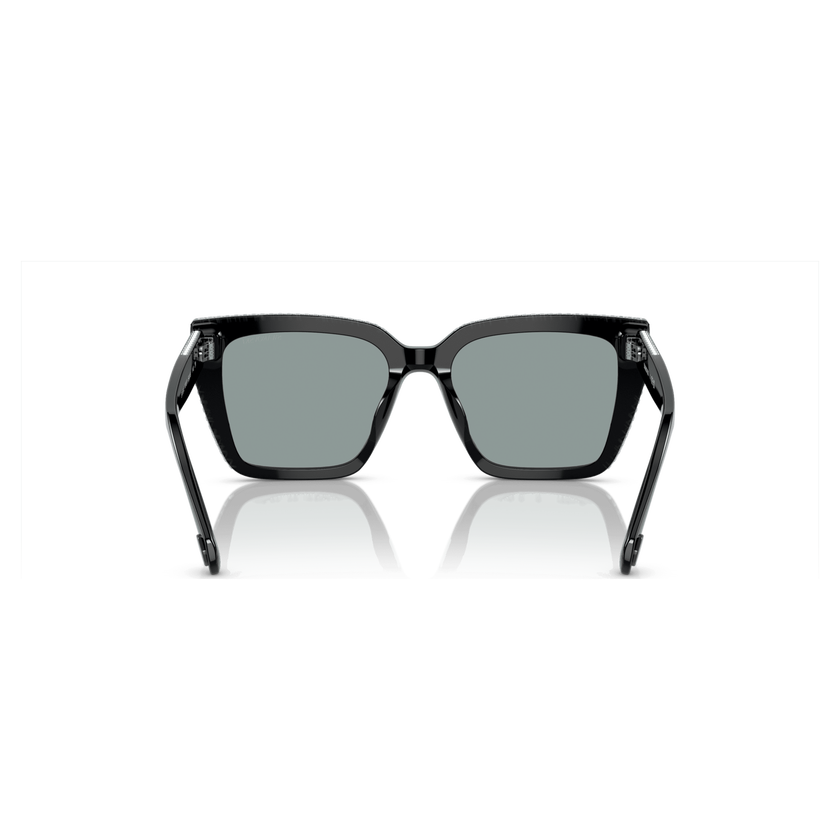 swarovski sunglasses  square shape  sk6013el  black