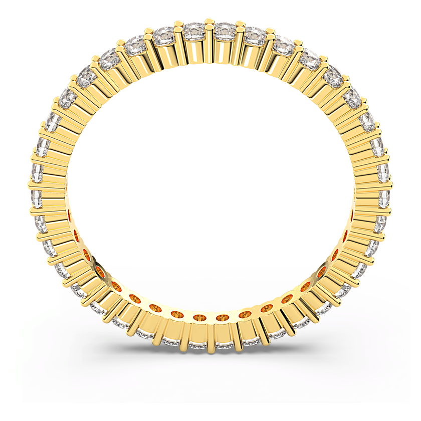 swarovski vittore ring  white  gold tone plated