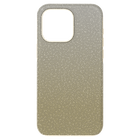 swarovski high smartphone case color gradient iphone 15 pro max gold tone