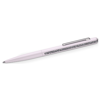 swarovski crystal shimmer ballpoint pen pink chromed plated