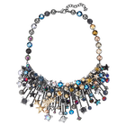 Nocturnal Sky Necklace, Multi-colored, Mixed metal finish
