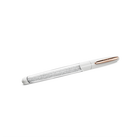 swarovski crystalline nova rollerball pen white rose gold tone plated