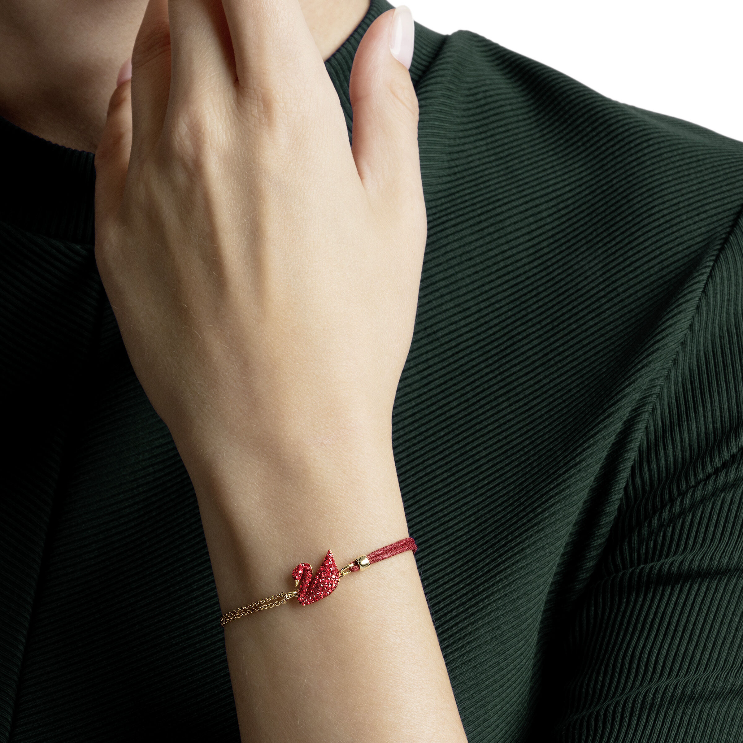 Swarovski shop red bracelet