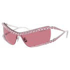 swarovski sunglasses mask pink