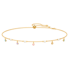 No Regrets Necklace, Multi-colored, Gold plating