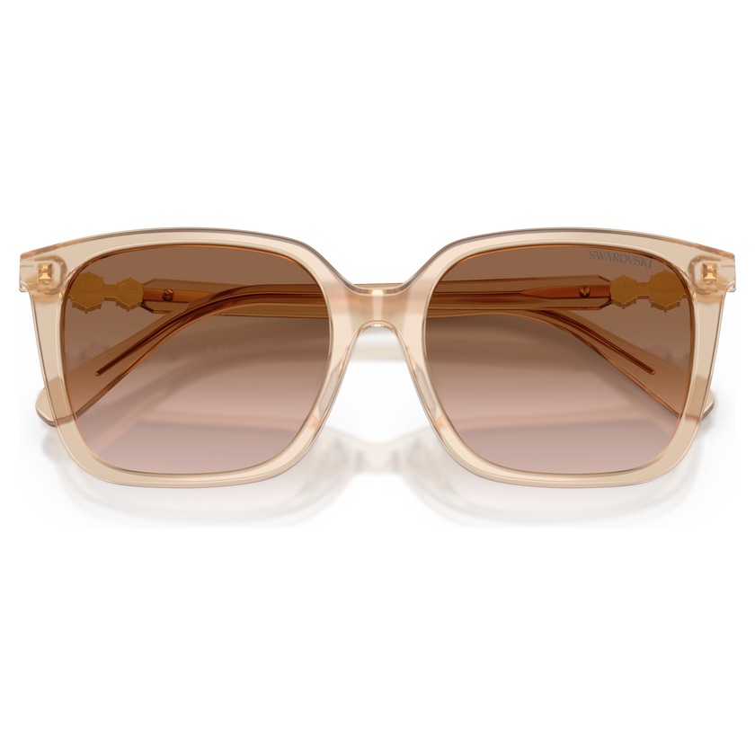 swarovski sunglasses  square shape  sk6049  beige