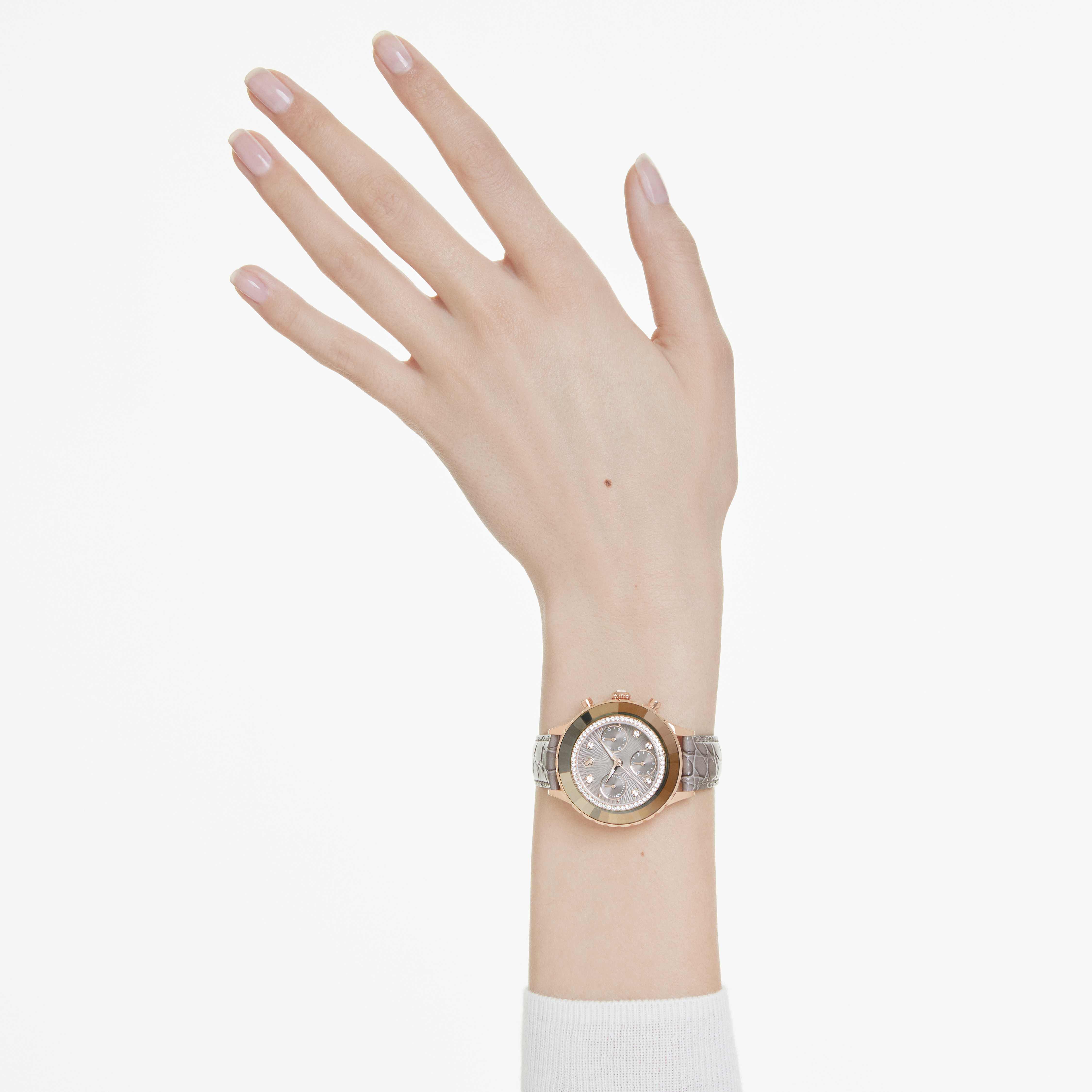 Swarovski rose gold watch cheap