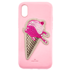 No Regrets Ice Cream Smartphone case with integrated Bumper, iPhone® X/XS, Pink