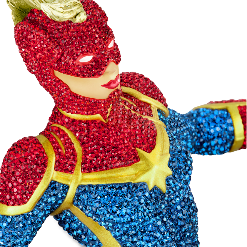 swarovski marvel captain marvel limited edition