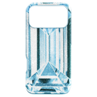 swarovski high smartphone case  crystal effect  iphone  17 pro max  blue