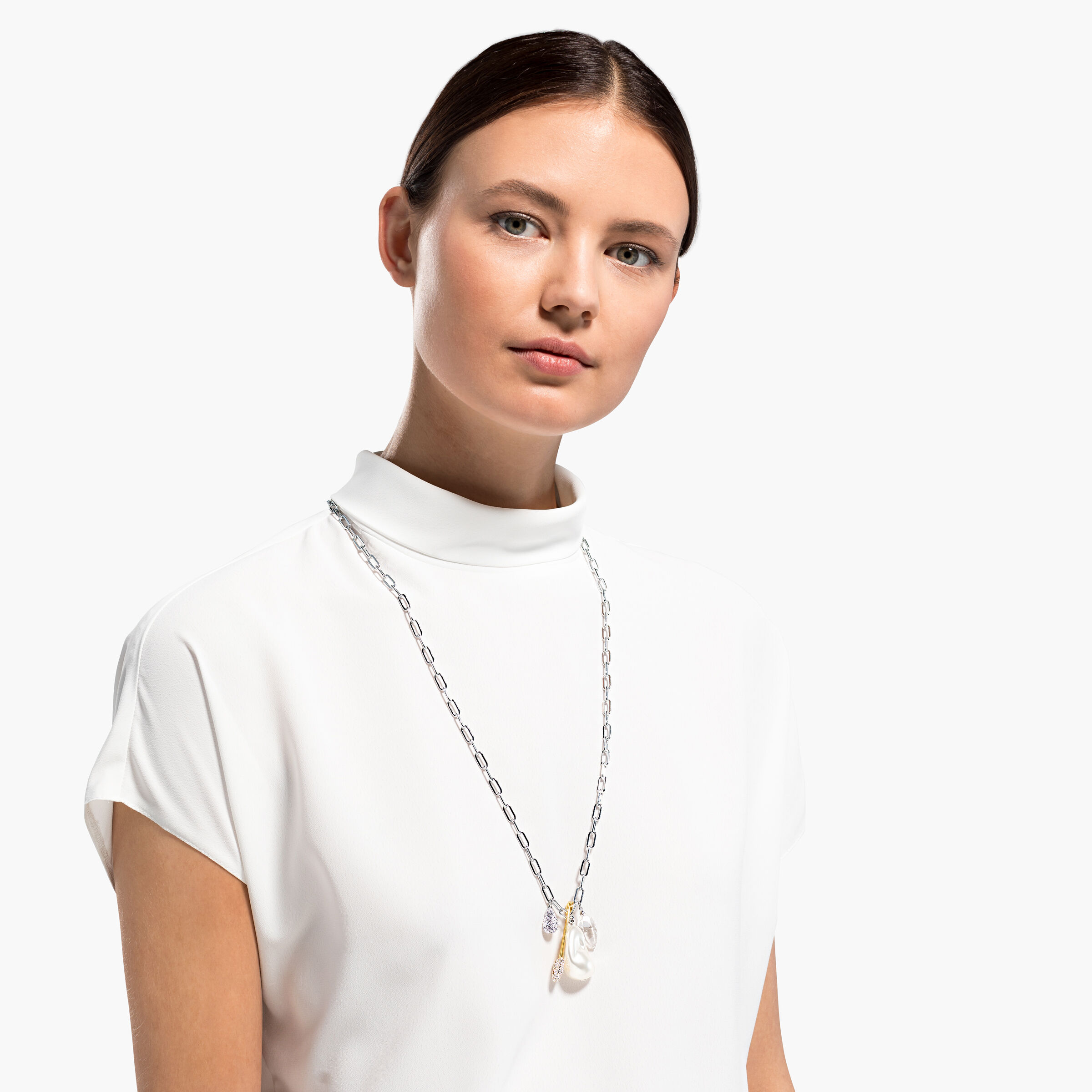 Swarovski pin necklace hotsell