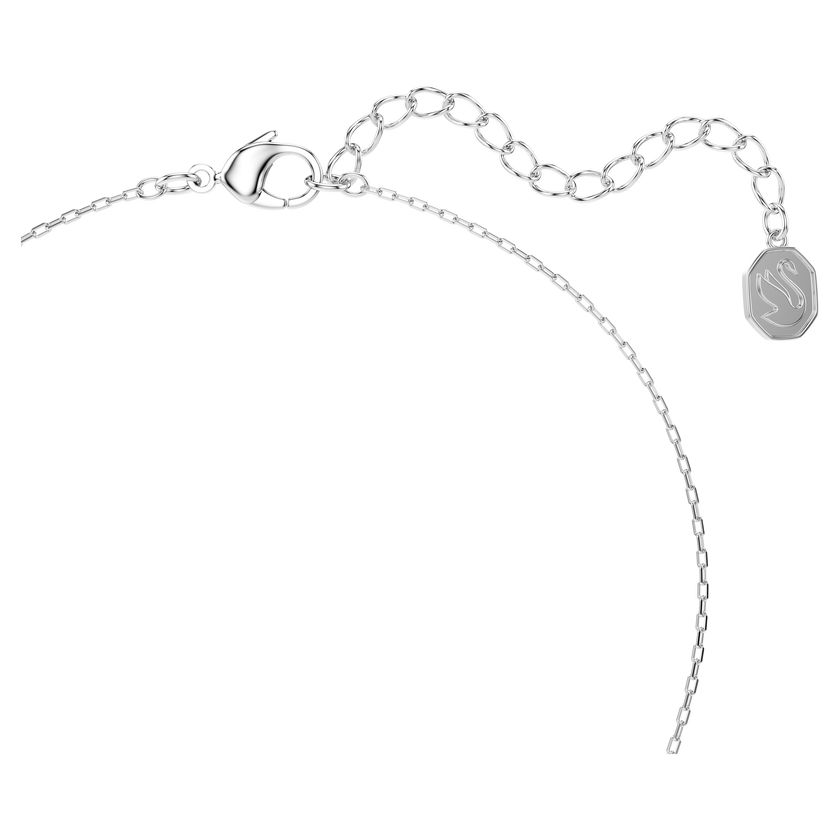 swarovski magic set  snowflake  blue  rhodium plated