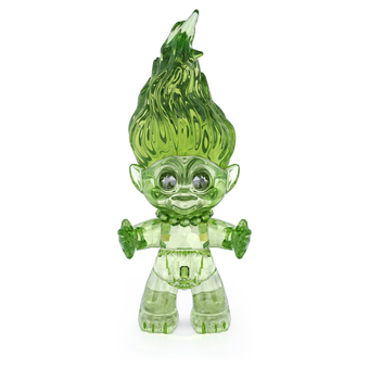 swarovski good luck trolls troll green