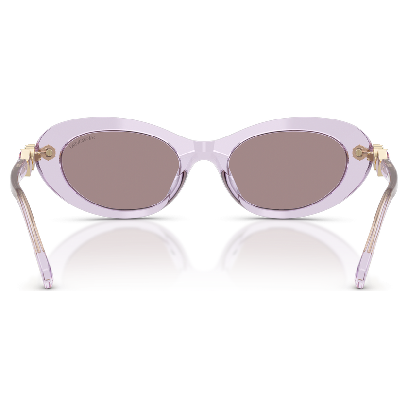 swarovski sunglasses  pillow shape  pink