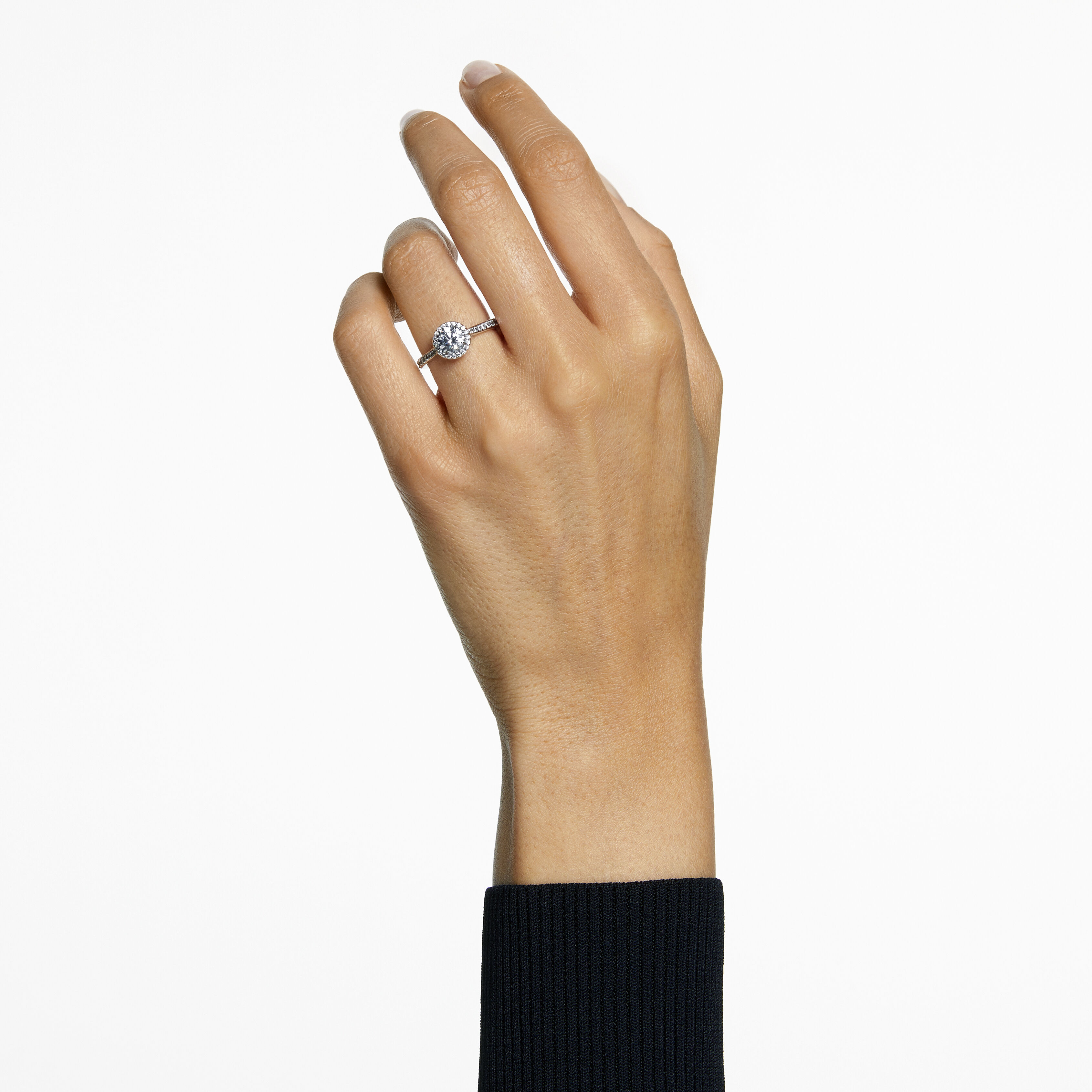 Swarovski round sale ring