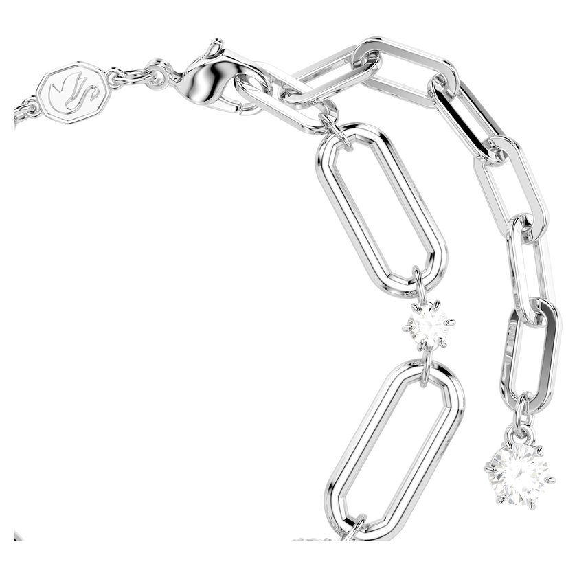 swarovski constella bracelet  white  rhodium plated