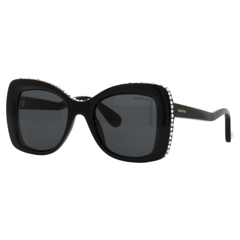 swarovski sunglasses  butterfly shape  sk6062u  brown