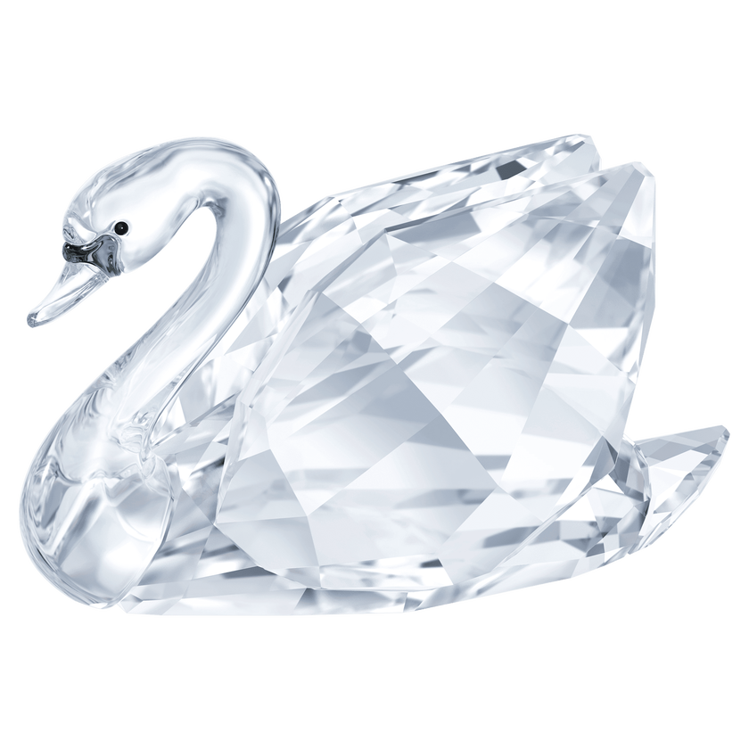 swarovski feathered beauties swan  small