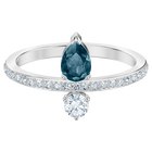 Buy Swarovski Vintage Ring Blue Rhodium plating