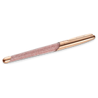 swarovski crystalline nova rollerball pen pink rose gold tone plated
