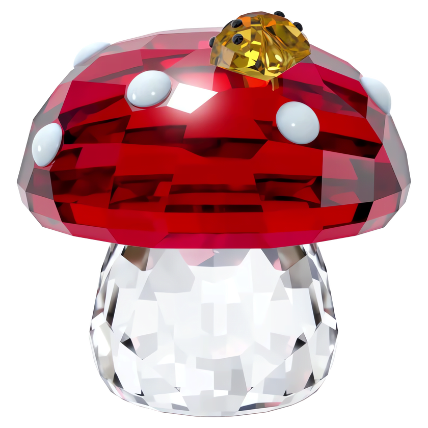 swarovski idyllia mushroom and ladybugs