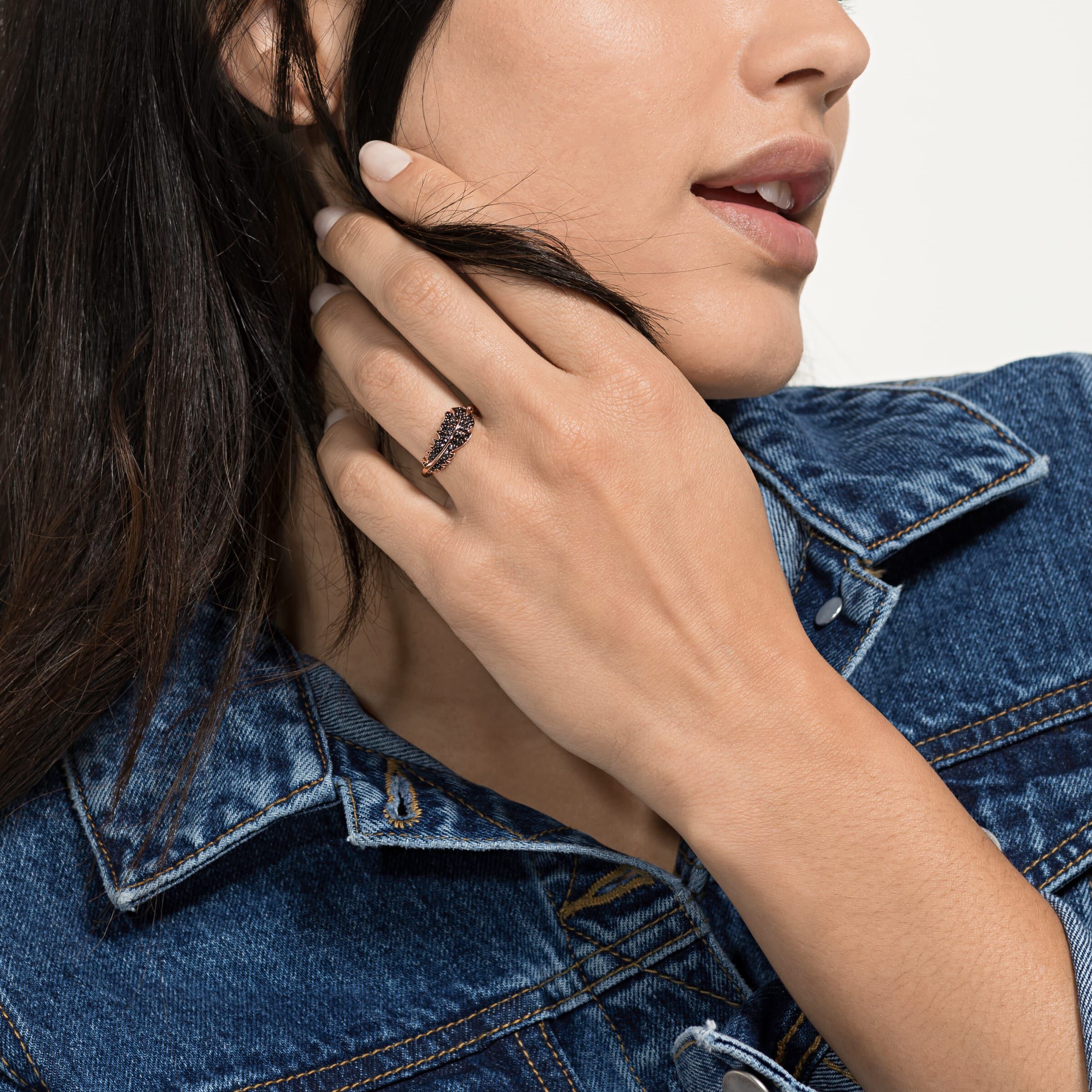 Swarovski north motif cheap ring
