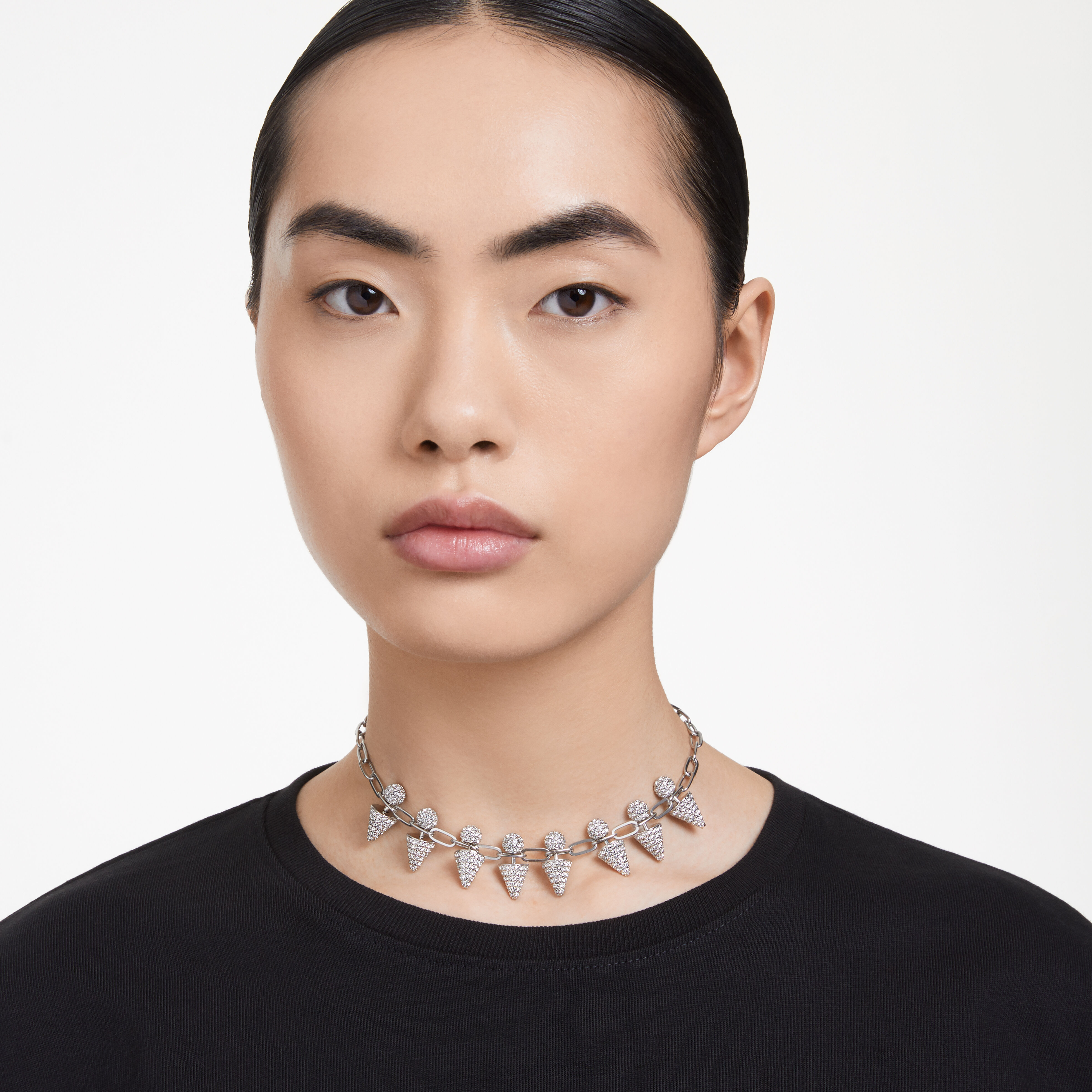 Moon swarovski necklace hot sale