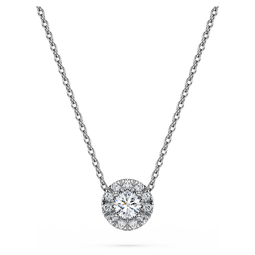 swarovski eternity pendant  laboratory grown diamonds 0 23 ct tw  sterling silver