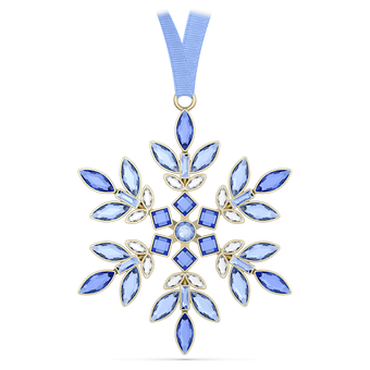 swarovski gema holiday ornament blue