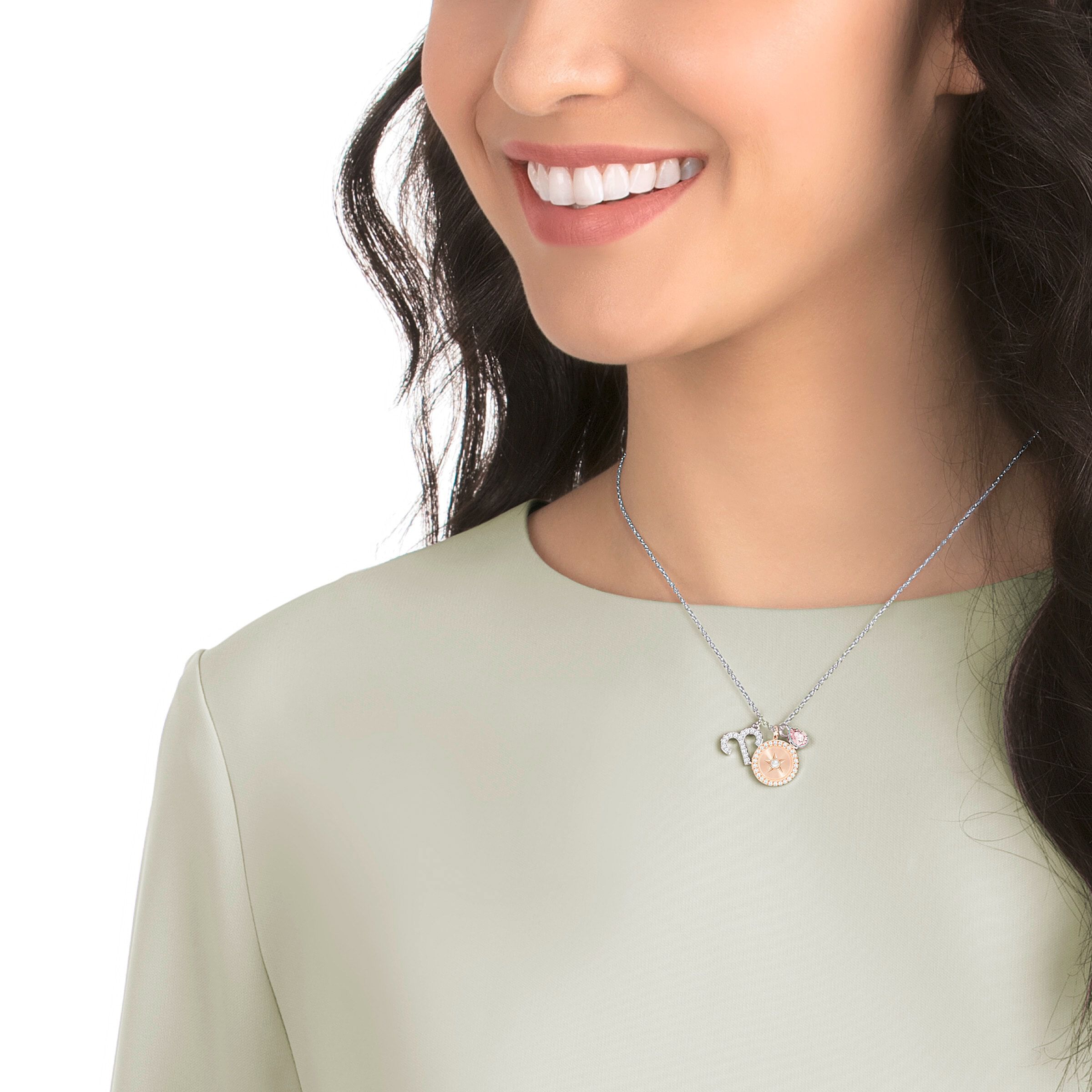 Aries shop swarovski necklace