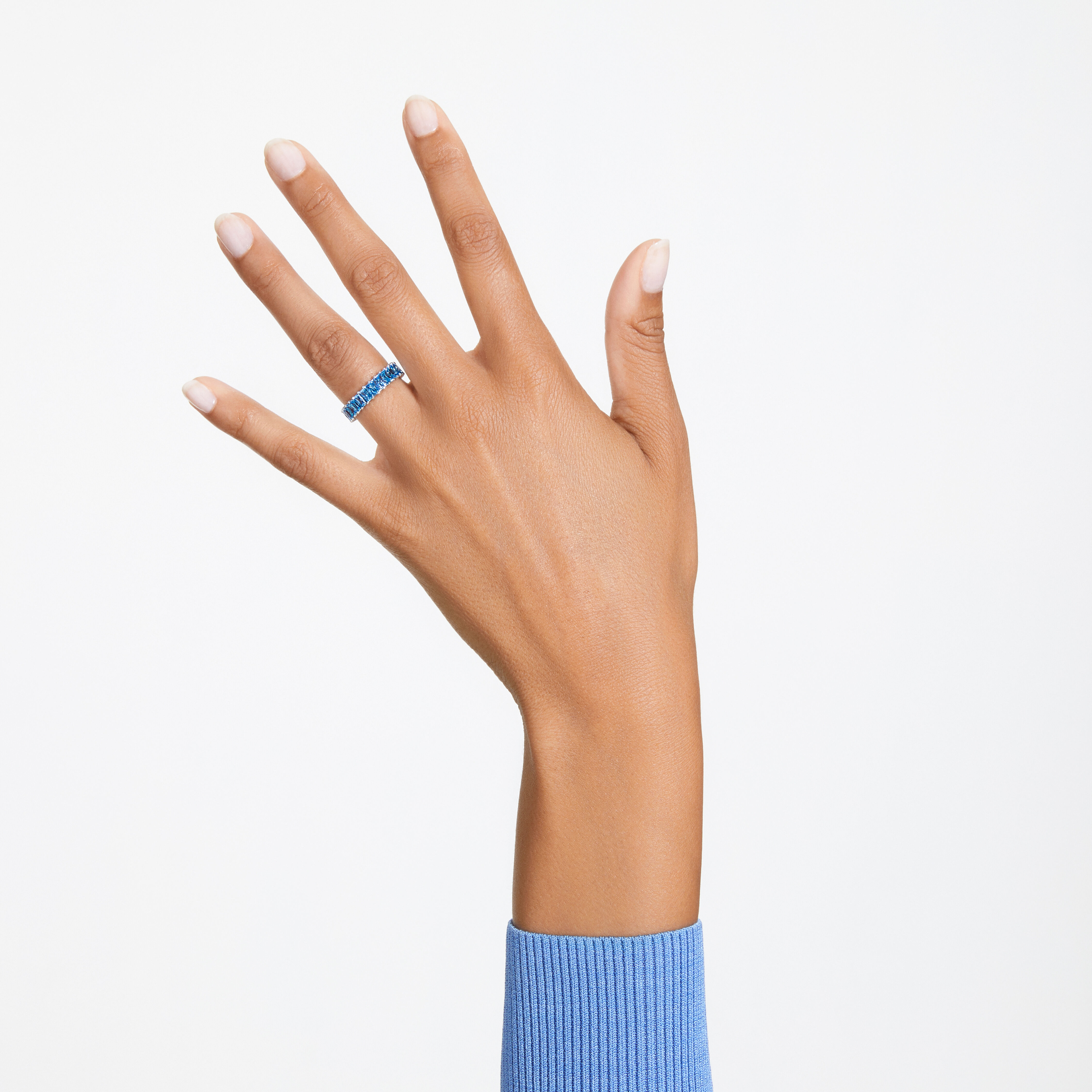 Swarovski attract hotsell trilogy ring blue
