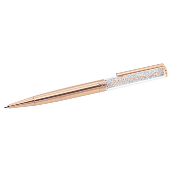 swarovski crystalline ballpoint pen rose gold tone
