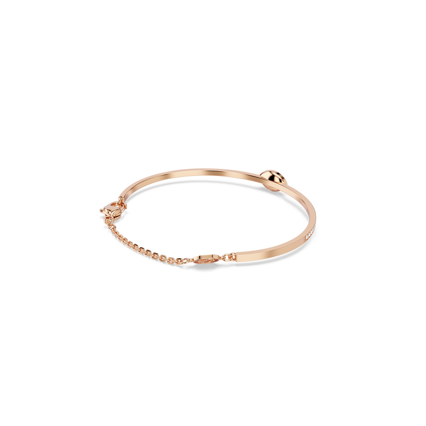 swarovski symbolica bangle  eye  multicolored  rose gold tone plated