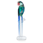 swarovski jungle beats green macaw banjo