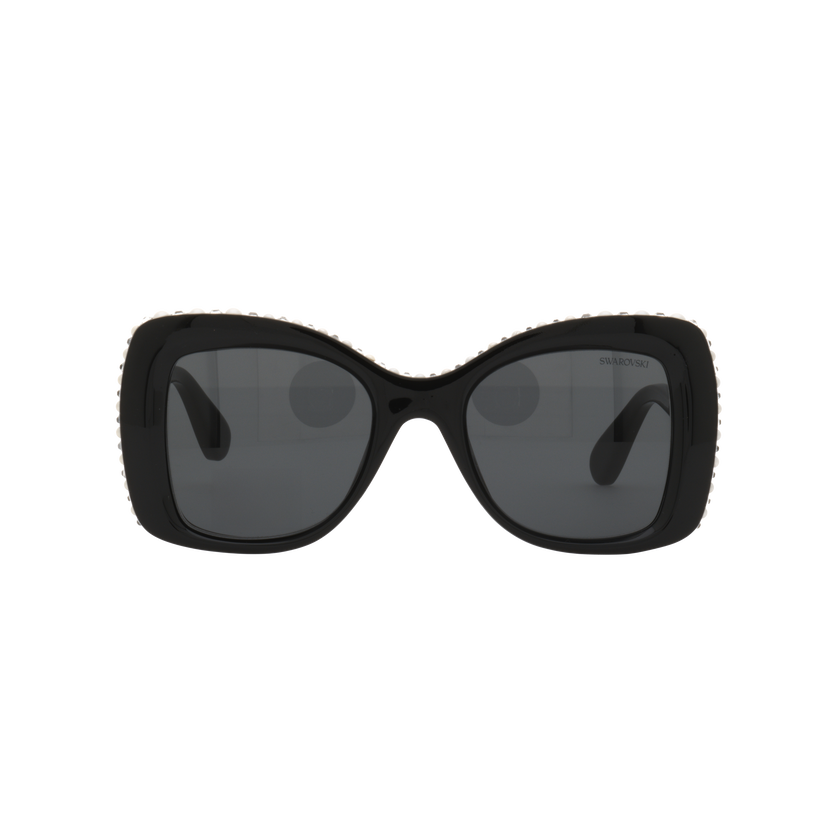 swarovski sunglasses  butterfly shape  sk6062u  brown