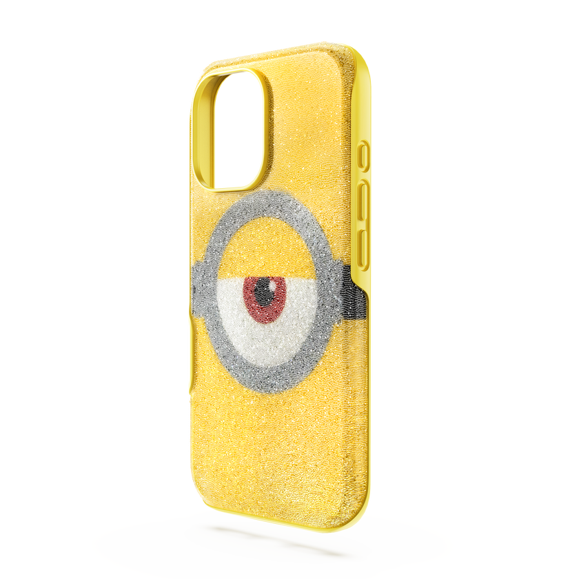 swarovski high smartphone case  minions  iphone  17  yellow