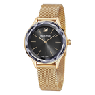 Octea Nova Watch, Milanese Bracelet, Black, Rose Gold Tone