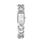 Cocktail Watch, Metal bracelet, Silver tone, Stainless steel