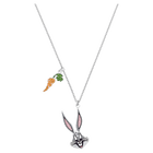 Looney Tunes Bugs Bunny Pendant, Multi-colored, Rhodium plated