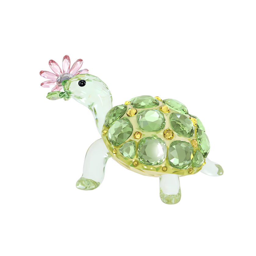 swarovski idyllia tortoise and daisy