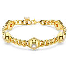 swarovski numina bracelet round cut white gold tone plated