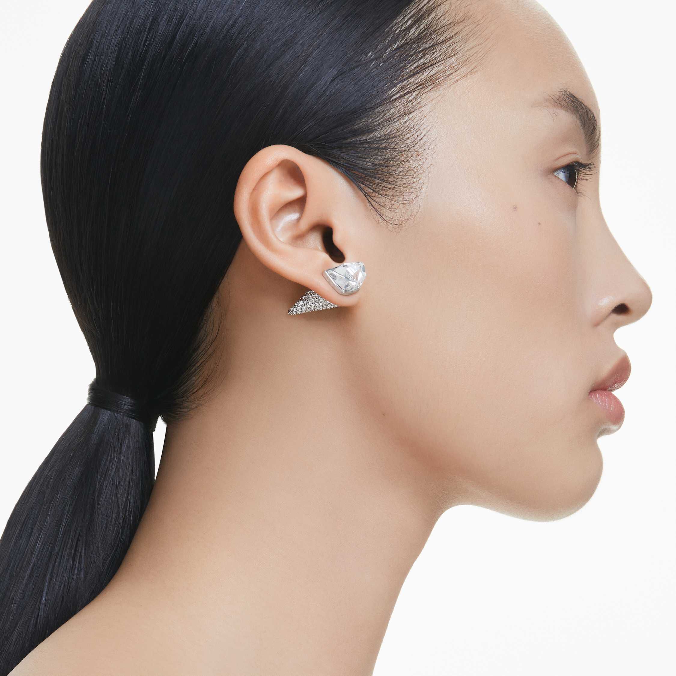 Stud swarovski earrings best sale