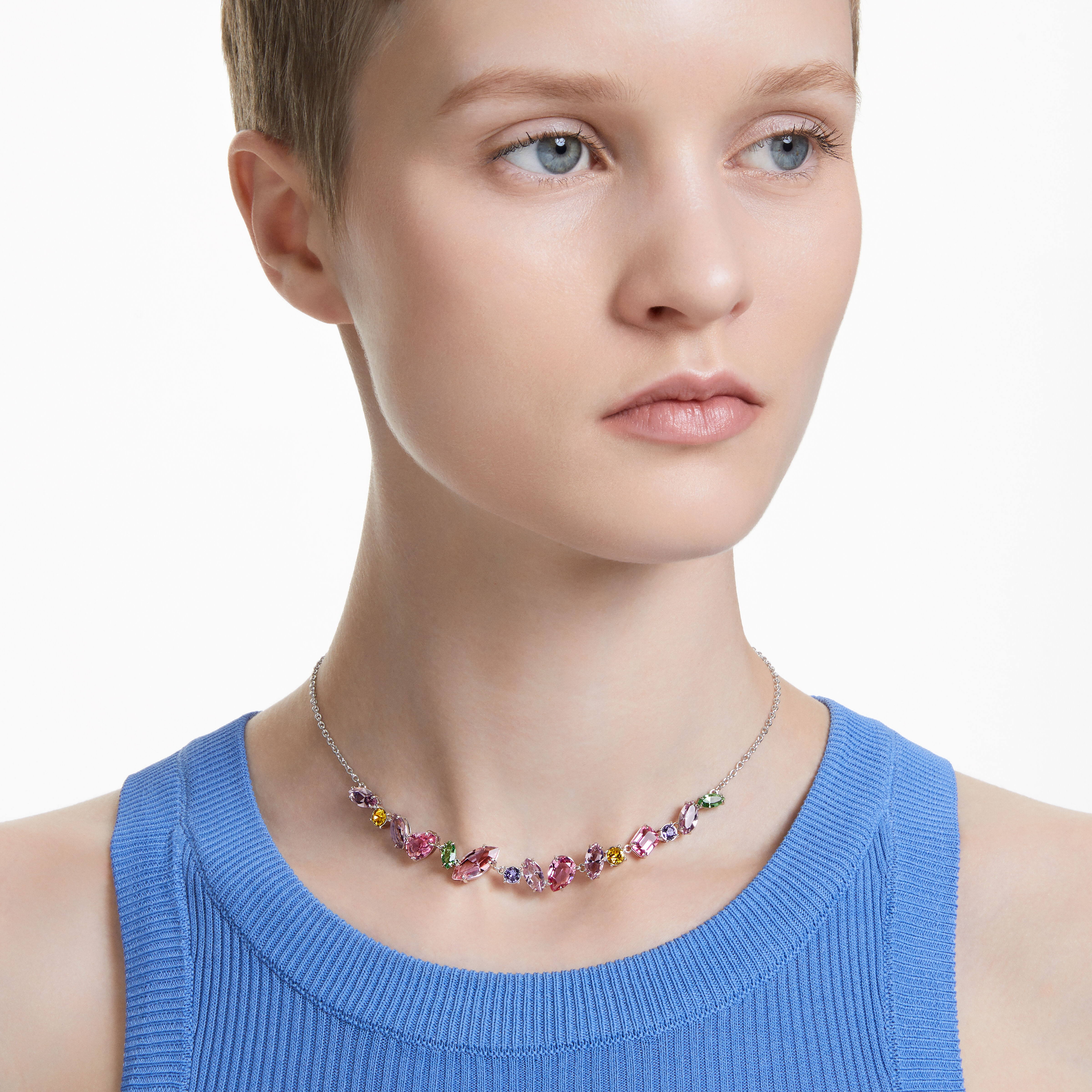 Multicolor shop fashion necklace
