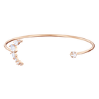 Penélope Cruz Moonsun Cuff, White, Rose gold plating