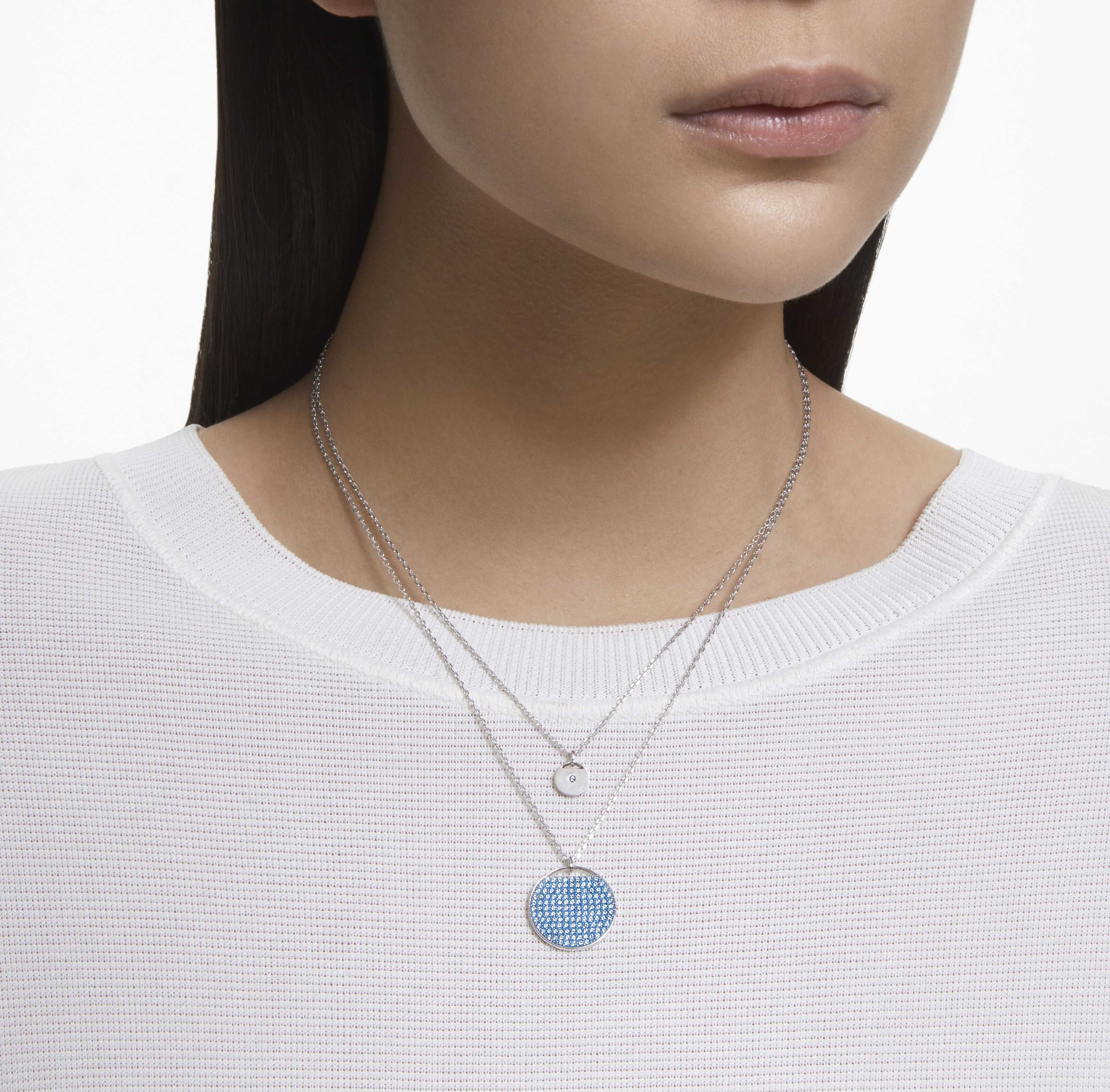 Swarovski ginger cheap layered pendant
