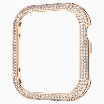 Sparkling case compatible with Apple watch®, Rose gold tone